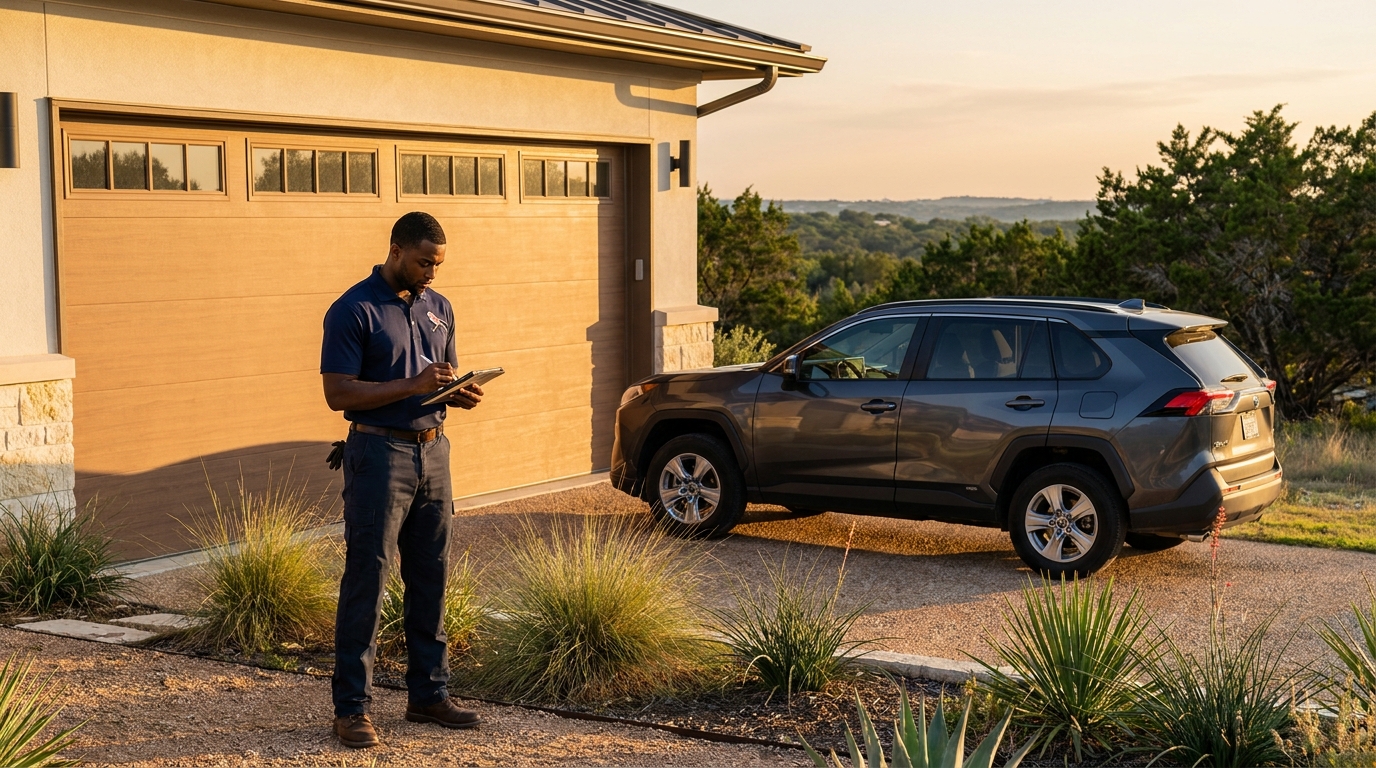 Garage door repair in Austin Texas