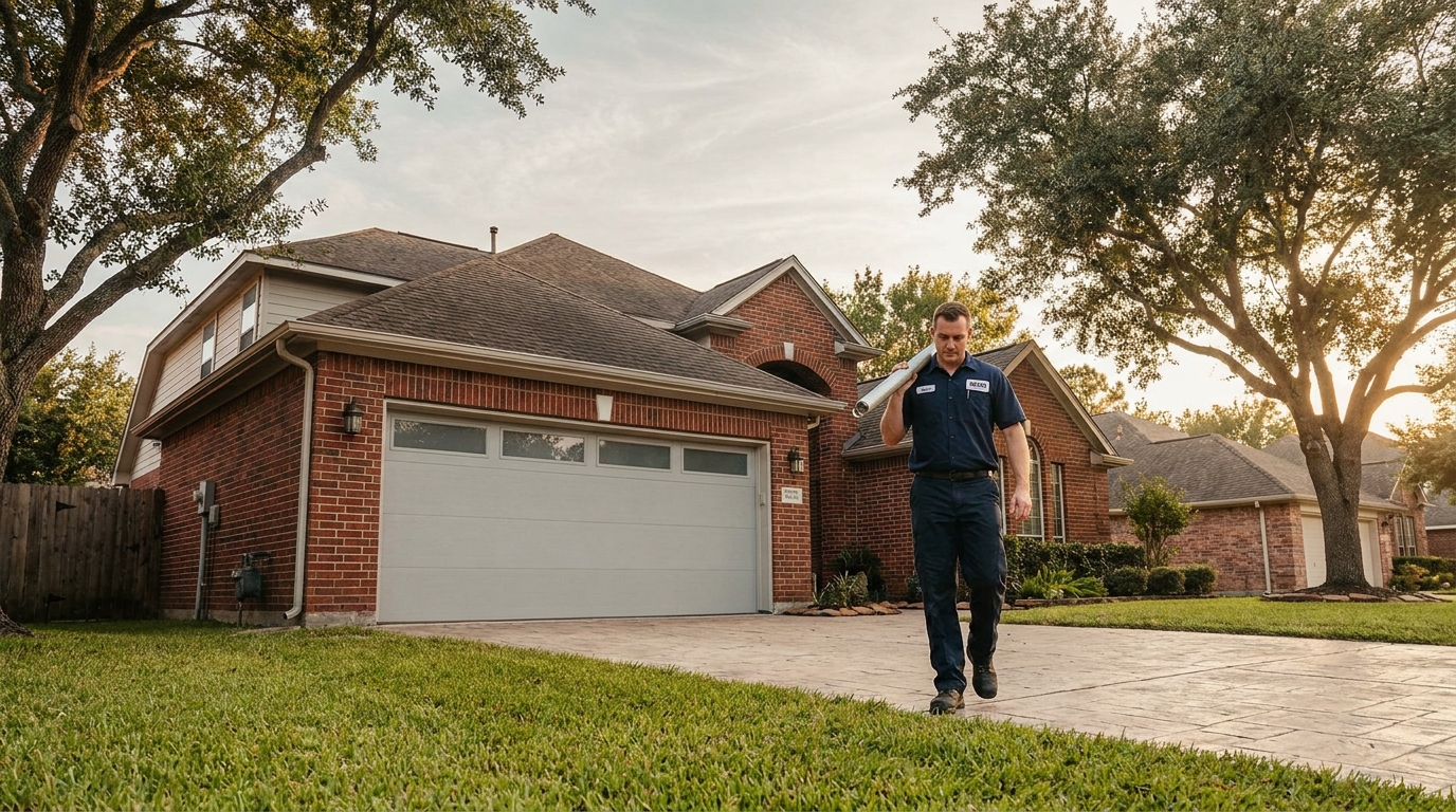 Garage door repair in Houston Texas